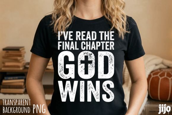 Christian God Wins Chapter PNG