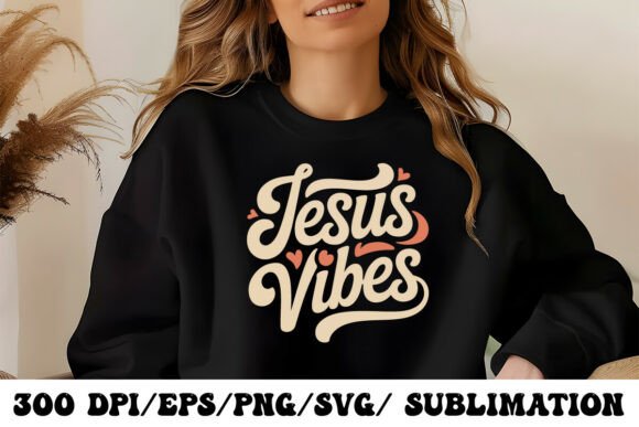 Christian Quote Jesus Vibes T-Shirt Designs