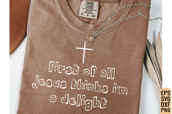 First of All Jesus SVG, Christian Funny