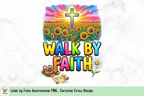 Walk by Faith PNG: T-Shirt Designs & Handmade Faith Projects